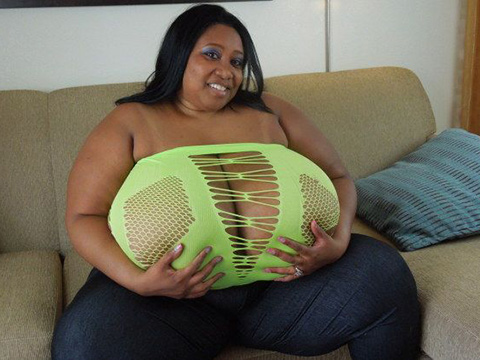 Ebony BBW Cotton Candi